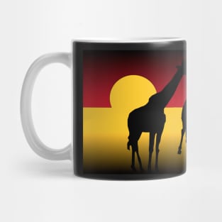 Sunset In The Serengeti Mug